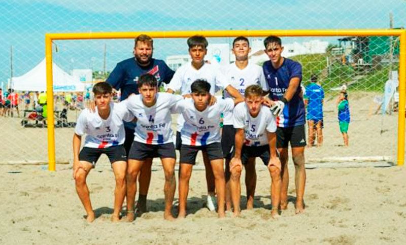 Santa Fe jugará la final de fútbol playa en los Juegos Nacionales Evita