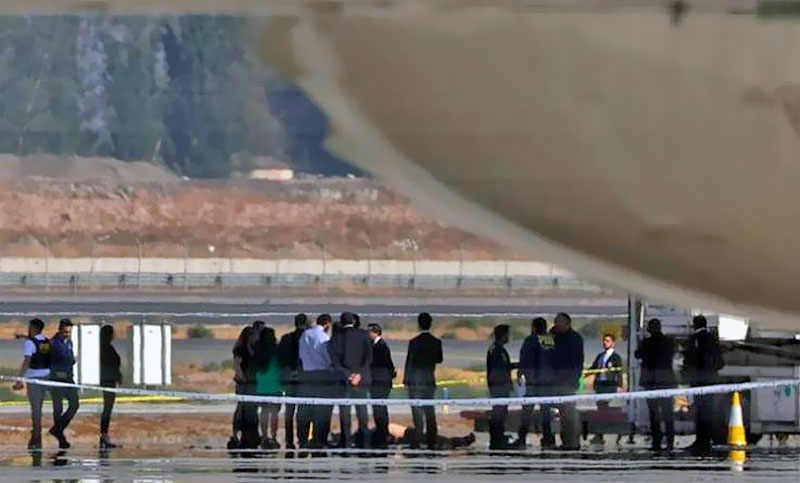 Dos muertos en un aeropuerto de Chile por el intento de asalto a un avión con 32 millones de dólares