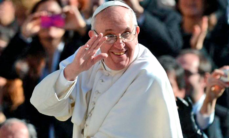 Francisco pidió que el mundo le regale «paz» por su décimo aniversario como Papa