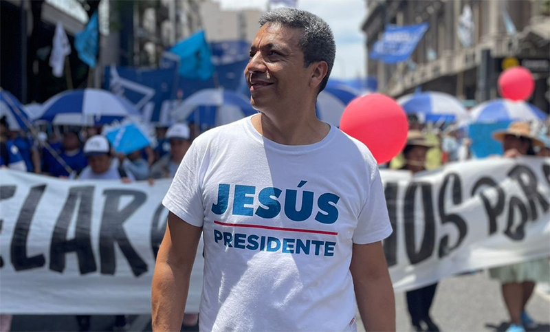 Jesús Escobar, precandidato a presidente por Libres del Sur: «Bajaría mi sueldo y el de toda la clase política»