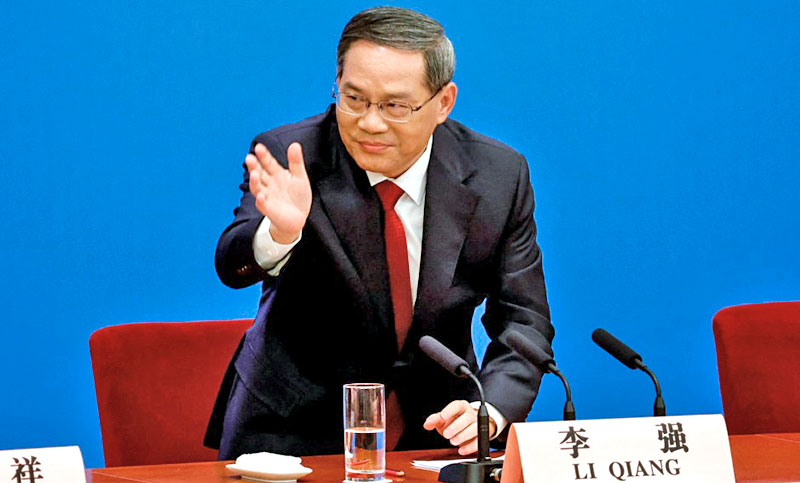 El primer ministro chino dijo que su país y Estados Unidos pueden y deben cooperar