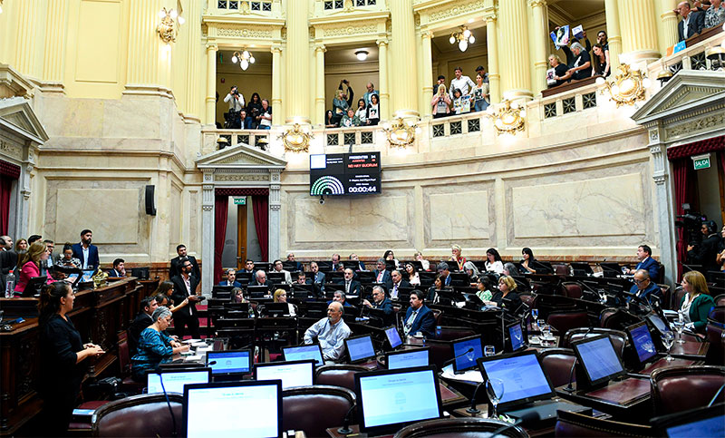 “Lamentamos que por imposición de la presidenta del Senado se haya impedido el desarrollo de la sesión”
