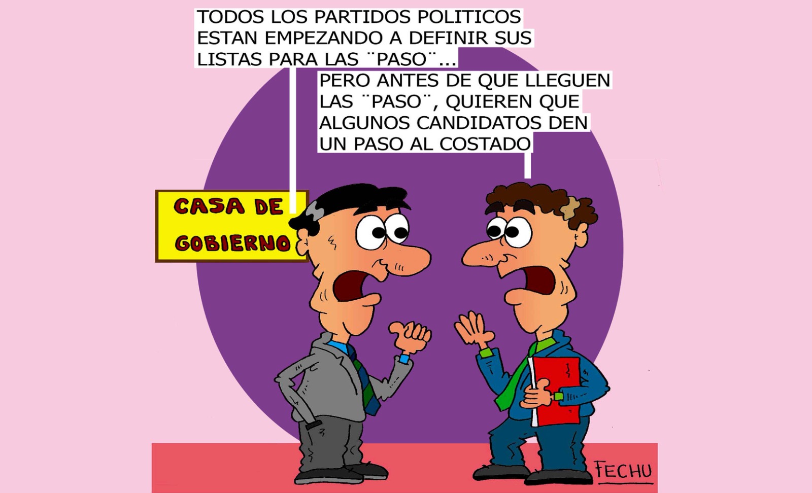Pasos al costado