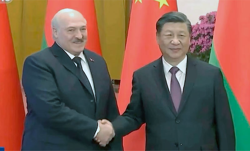 Los presidentes de China y de Bielorrusia piden tregua y negociaciones entre Rusia y Ucrania