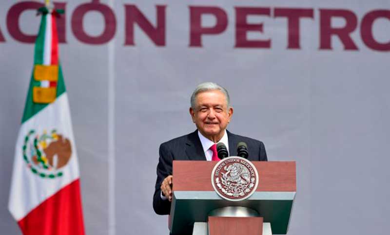 Con un encendido discurso, López Obrador arremetió contra la oposición y políticos estadounidenses