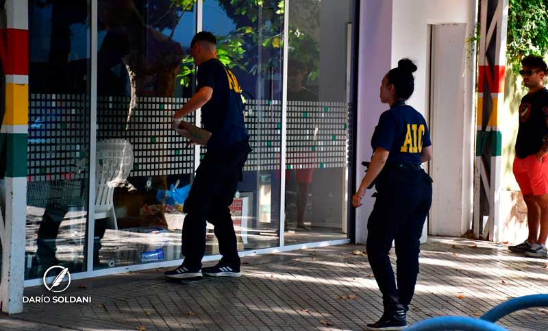 Ataque contra supermercado de los Rocuzzo: el fiscal estuvo en la escena y aseguró que hay filmaciones