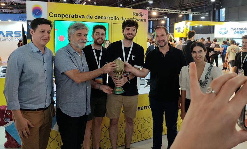 Una cooperativa rosarina dijo presente en la feria #EconAr