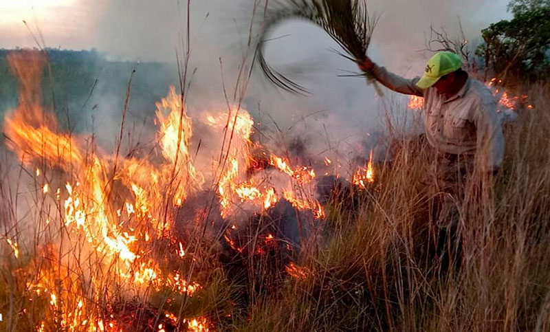 Corrientes registra un foco activo de incendio