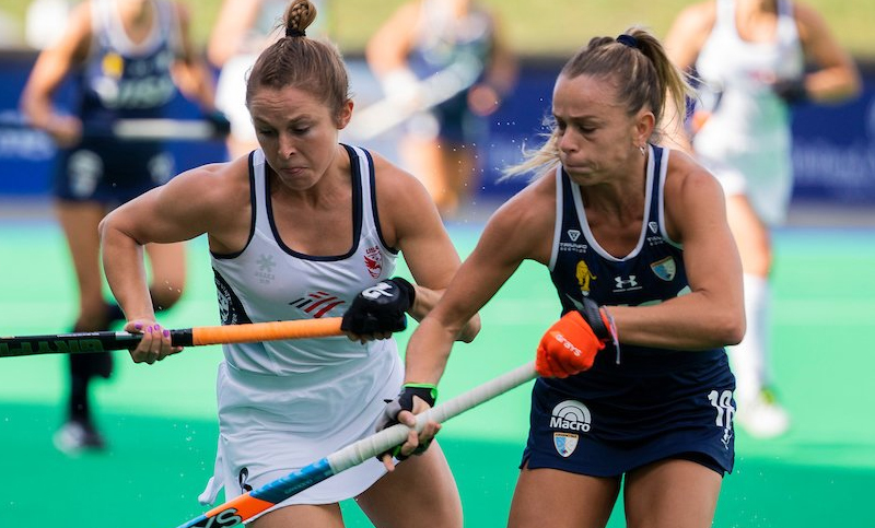 Las Leonas golearon a Estados Unidos y Los Leones perdieron con España