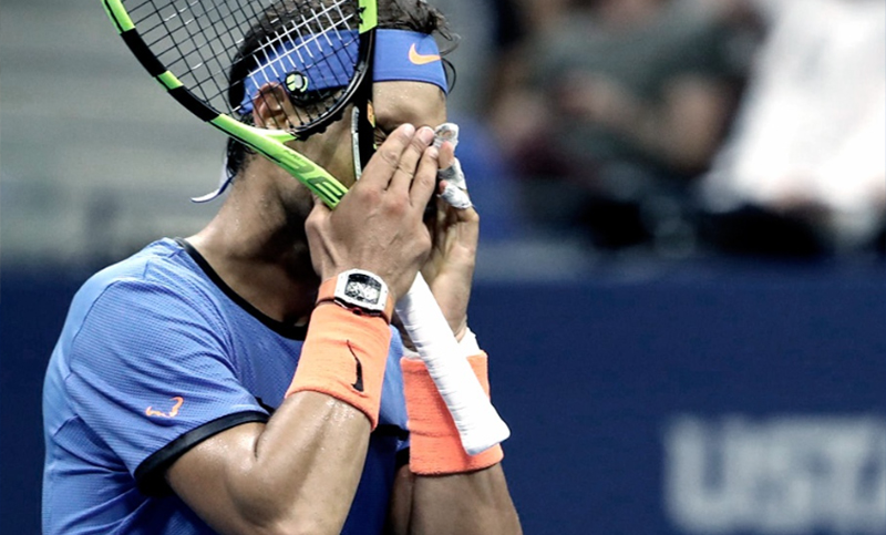 Rafael Nadal salió del top ten por primera vez en 18 años