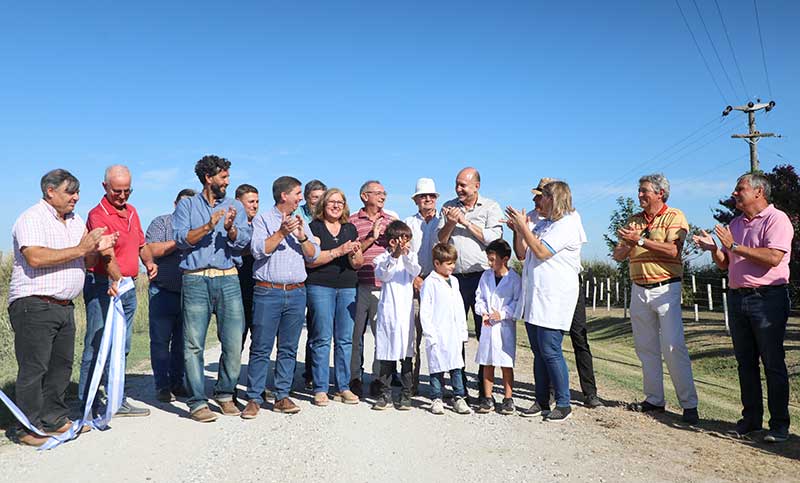 Perotti inauguró un corredor productivo en Las Colonias