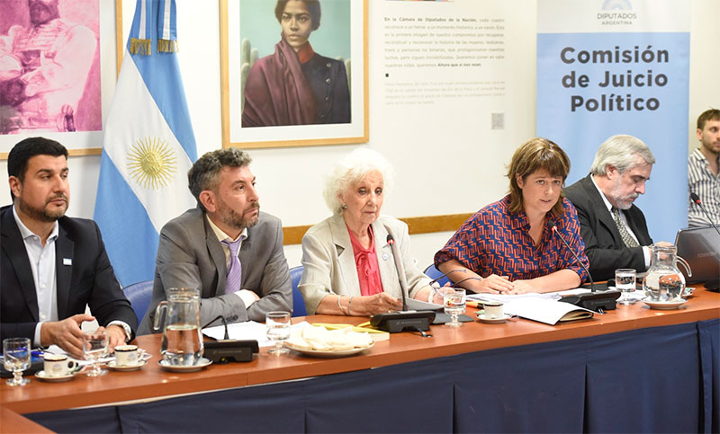 Tras declaraciones de Carlotto y Garavano, la comisión de Juicio Político cerró el tema “2×1”