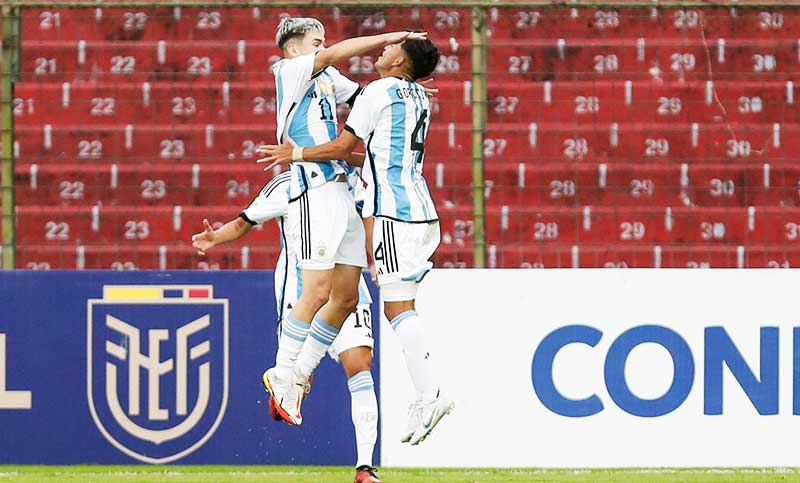 La Sub 17 de Argentina superó a Venezuela y sigue paso a firme en la fase final