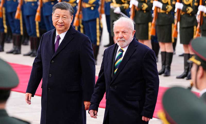 Lula Da Silva advirtió que «nadie prohibirá a Brasil mejorar su relación con China»