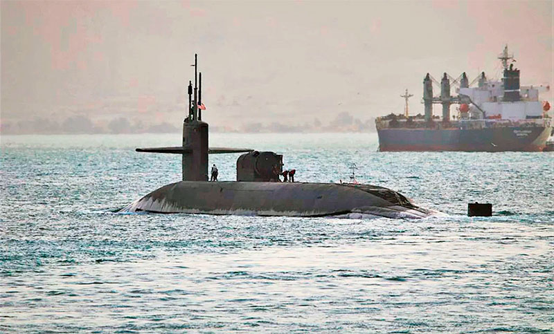 Estados Unidos enviará submarinos nucleares a la península de Corea