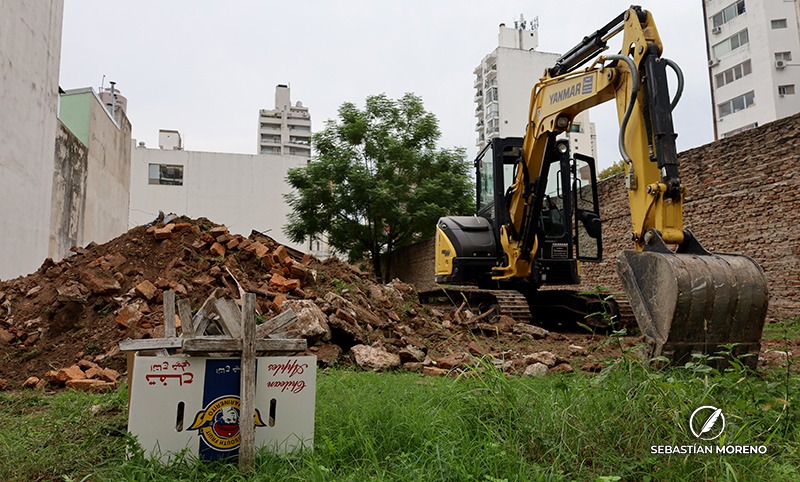 Avanza la construcción de un espacio cultural y educativo en Salta 2141