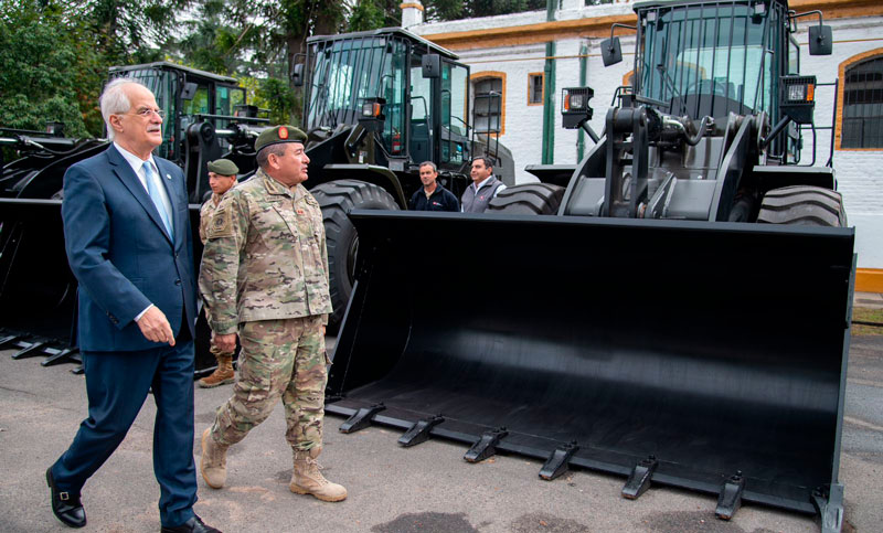 El Gobierno realizó la mayor entrega de equipamiento para el Ejército de los últimos 40 años