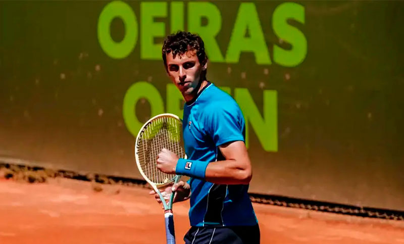 Juan Manuel Cerúndolo es finalista del Challenger de Oeiras