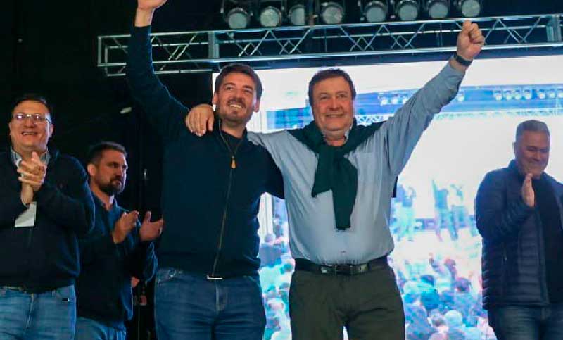 Alberto Weretilneck celebró su victoria como nuevo gobernador de Río Negro