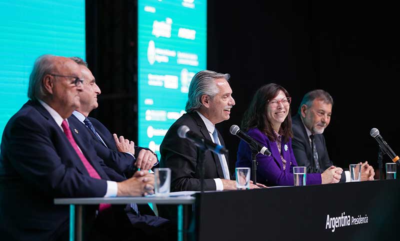 Alberto Fernández defendió la reestructuración de la deuda con el FMI