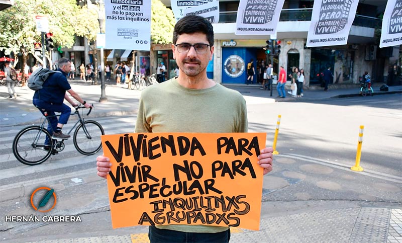 Sebastián Artola: el precandidato a concejal elegido por la organización Inquilinos Agrupados