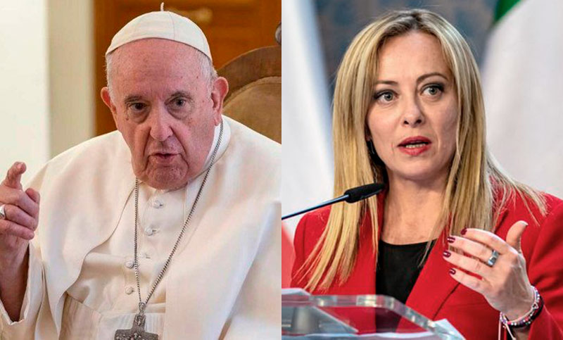 La baja tasa de natalidad en Italia, nuevo punto de acercamiento entre el Papa y Giorgia Meloni