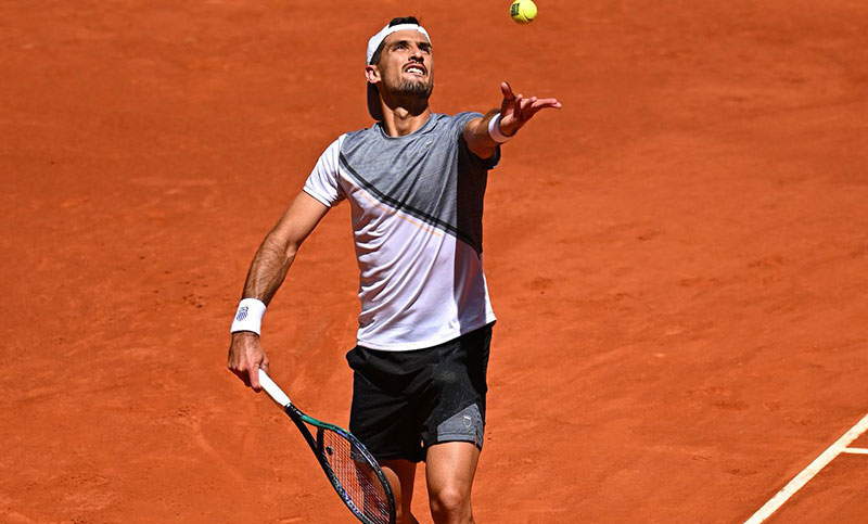 Cachín quedó eliminado del Masters 1000 de Madrid