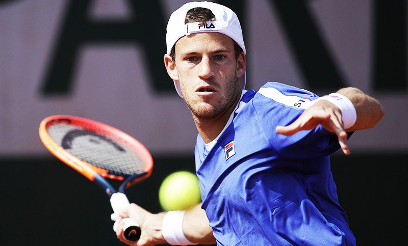 Schwartzman ganó con autoridad y avanza en Roland Garros