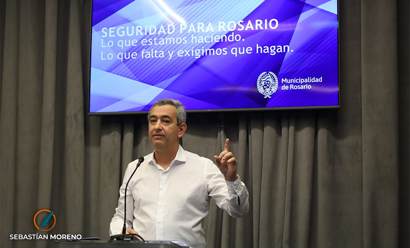 Javkin brindó un detalle de las intervenciones realizadas en barrios para disminuir el delito