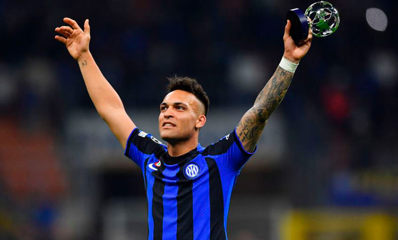 Con gol de Lautaro Martínez, el Inter se clasificó a la final de la Champions al vencer al Milán