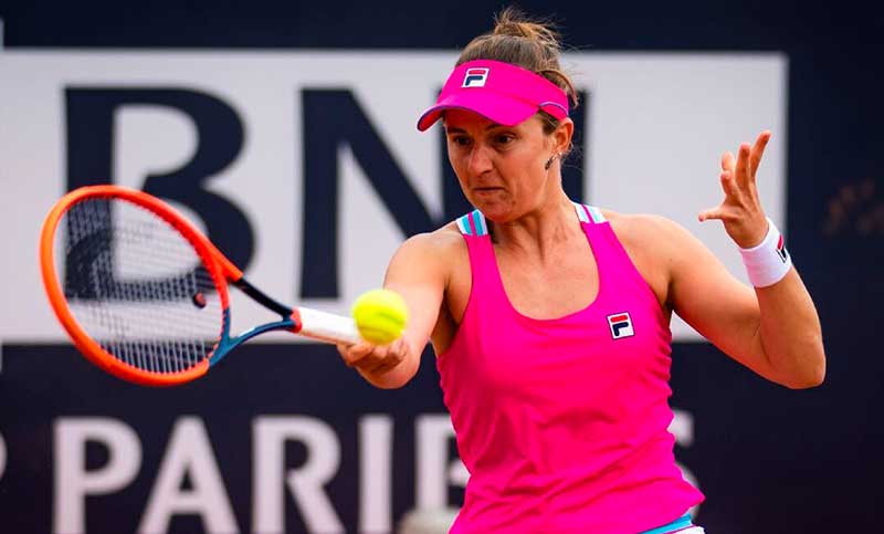 La rosarina Podoroska aportó la primera victoria argentina en Roland Garros