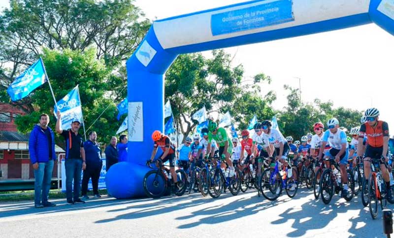 Laureano Rosas se quedó con la 2da. etapa de la Vuelta de Formosa