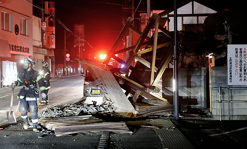 Un sismo de 6,5 de magnitud en el centro de Japón provoca un muerto y 21 heridos
