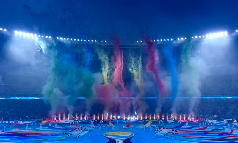 Folklore, tango, banderazo y fútbol protagonizaron la ceremonia de apertura del Mundial Sub 20