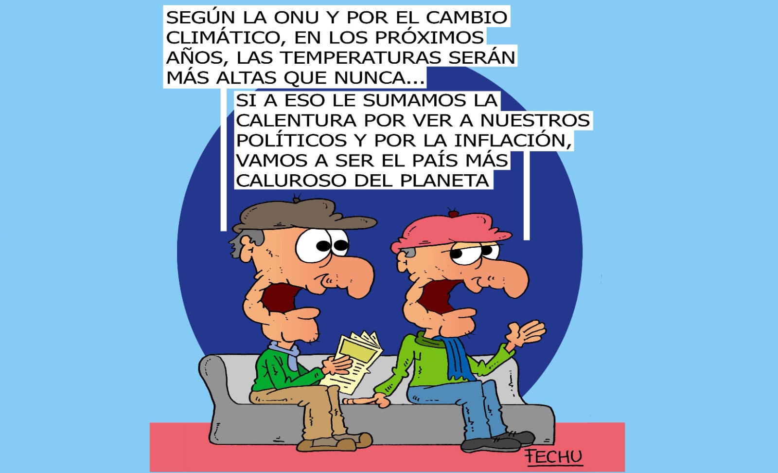 Un calor que arde