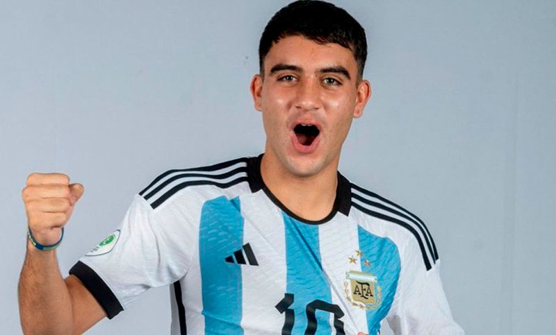 Facundo Buonanotte fue citado a la Selección Argentina para la gira de junio