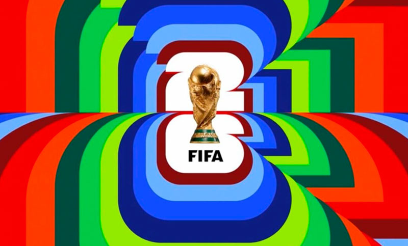 La FIFA oficializó el logo del Mundial 2026