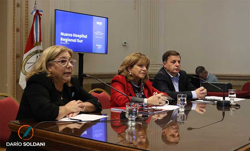 La Provincia avanza con la obra de infraestructura cloacal del Hospital Regional Sur de Rosario