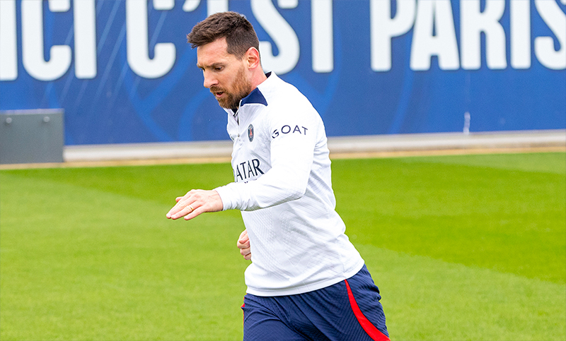 El PSG levantó la sanción y Lionel Messi volvió a los entrenamientos