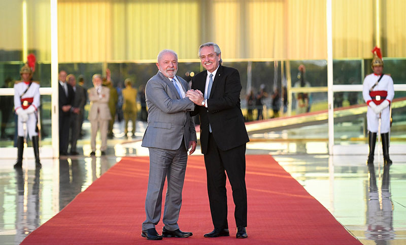 Encuentro bilateral entre Fernández y Lula, con el comercio entre ambos países como eje central