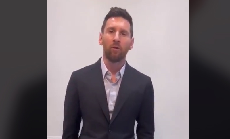 Lionel Messi le pidió disculpas al París Saint Germain