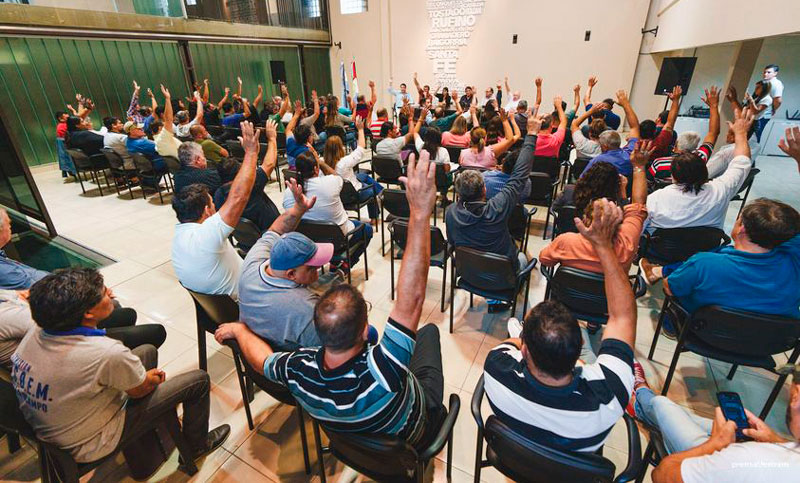 Municipales anunciaron un paro de 72 horas la próxima semana
