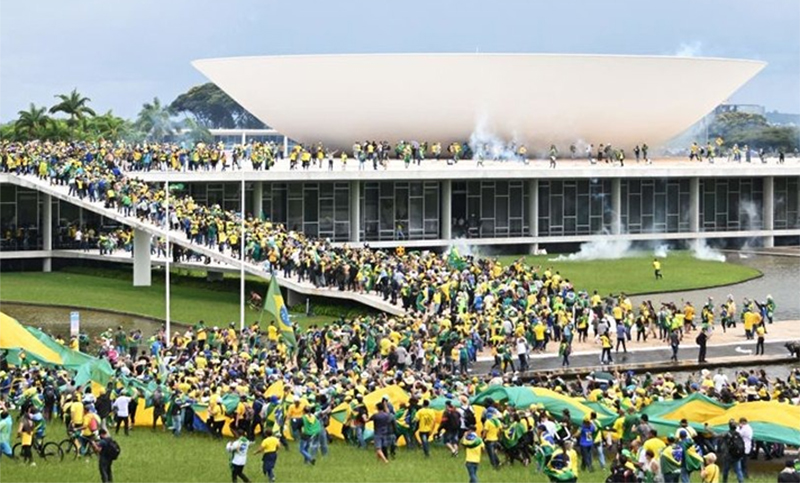 El Congreso de Brasil oficializó la comisión de investigación de los ataques del 8 de enero