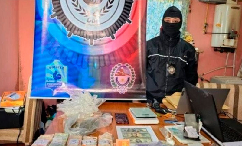 Operativo «Doña del Sur»: desbaratan una banda dedicada al tráfico y comercialización de drogas