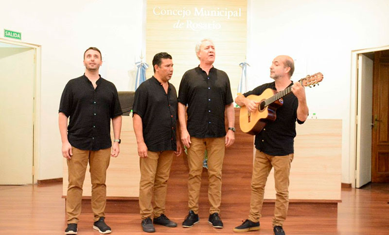 El Concejo distinguió al Cuarteto Karé