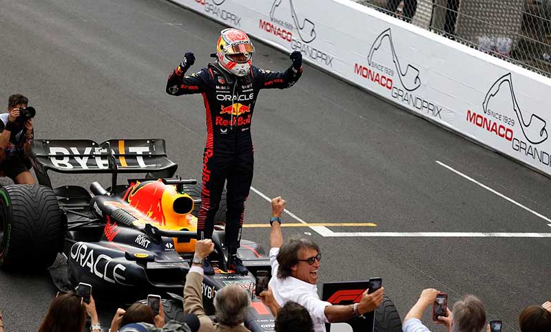 Max Verstappen se quedó con el Gran Premio de Mónaco y reafirma su liderazgo