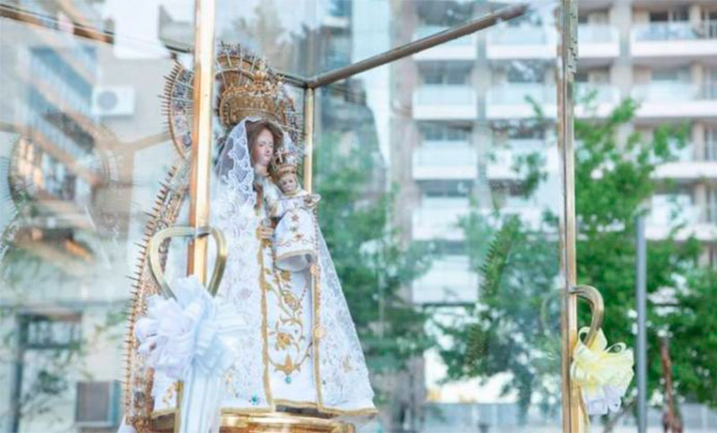 La ciudad celebra los 250 años de la llegada de la Virgen de Rosario