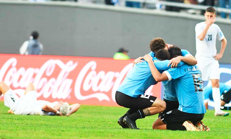Uruguay venció a Israel y se clasificó a la final del Mundial Sub 20