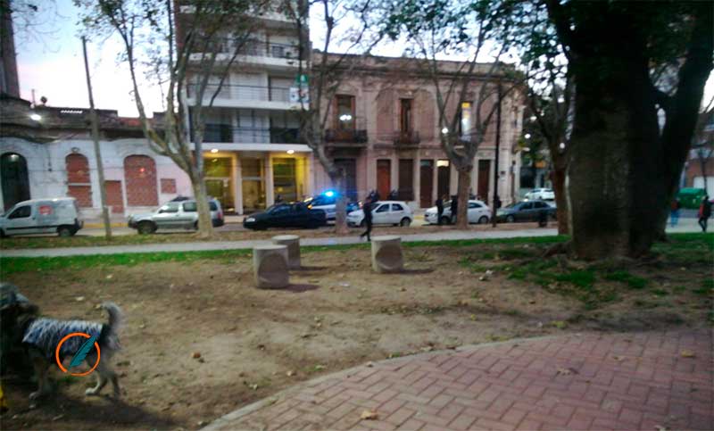 Detienen a un hombre acusado de tener un búnker de droga frente a la Plaza López 