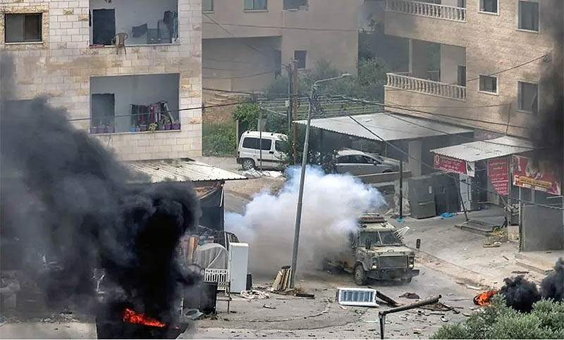 Al menos cinco palestinos muertos y 45 heridos en Cisjordania durante una operación militar israelí